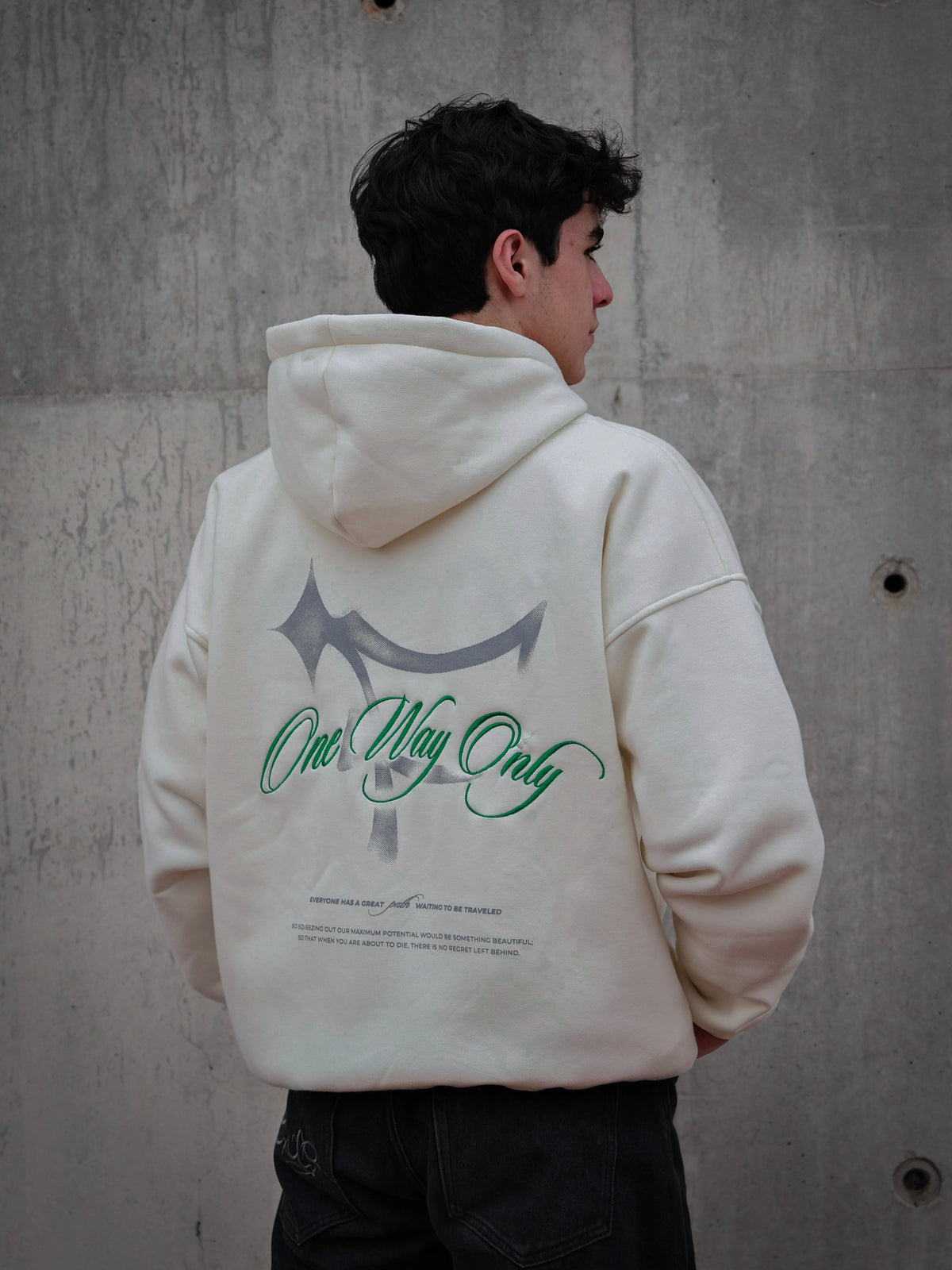 REDEMPTION HOODIE WHITE